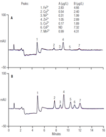 transition metals complex matrices