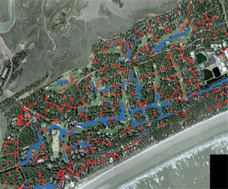 targeted nontargeted ms analysis contaminants storm water retention ponds