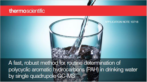 a fast robust method for routine determination polycyclic aromatic hydrocarbons pah drinking water by single quadrupole gcms