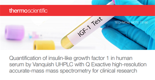 quantification insulinlike growth factor 1