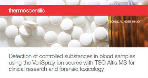 detection illicit drugs blood