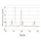 labelfree determination by uhplc with charged aerosol detection glycans separated by size charge isomeric structure