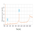 monitor protein pegylation by hplcuvcad