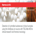detection illicit drugs blood